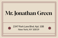 Address label poster ad design Template | PosterMyWall