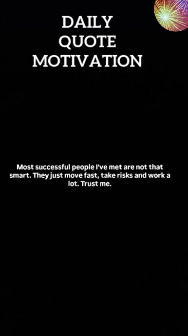 Typographic Daily Quote Motivation Youtube Short template