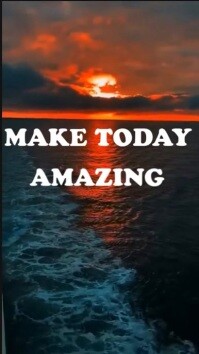Typographic Daily Quote Youtube Short template