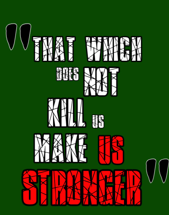 Typographic Motivational Quote Poster/wallboard Cartaz/placa template