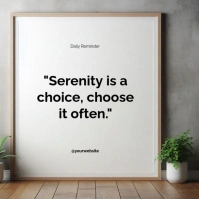 Typographic Motivational Quotes  Square (1:1) template