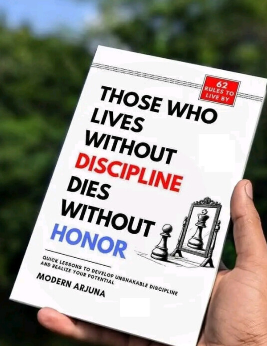 No Discipline Example Image Typographic No Discipline No Success Flyer (us Letter) Template ...