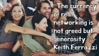 Typographic Relationship Building Quote  Youtube Thumbnail template