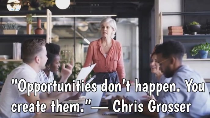 Typographic Urgency Driven Quote Youtube Thumbnail template