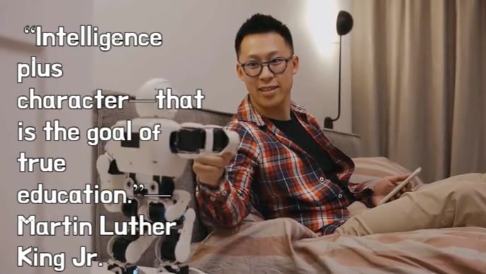Typographic Wisdom & Intelligence Quote Youtube Thumbnail Isithonjana se-YouTube template