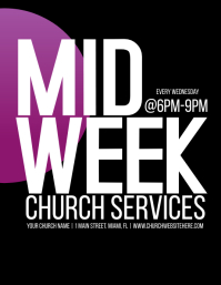 mid week bible study Template | PosterMyWall