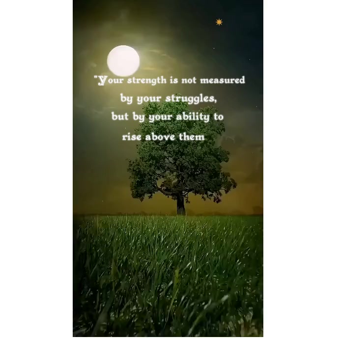 Typography Motivation  Square (1:1) template