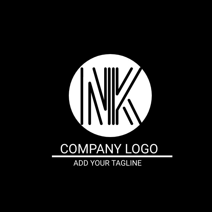 Modèle Typography Nk Logo | PosterMyWall