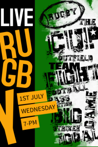 160 Rugby Wallpaper Customizable Design Templates Postermywall