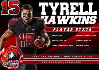 Sort Player Stats A5 Template