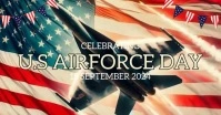 U.S AIRFORCE DAY MILITARY DESIGN TEMPLATE Facebook Shared Image