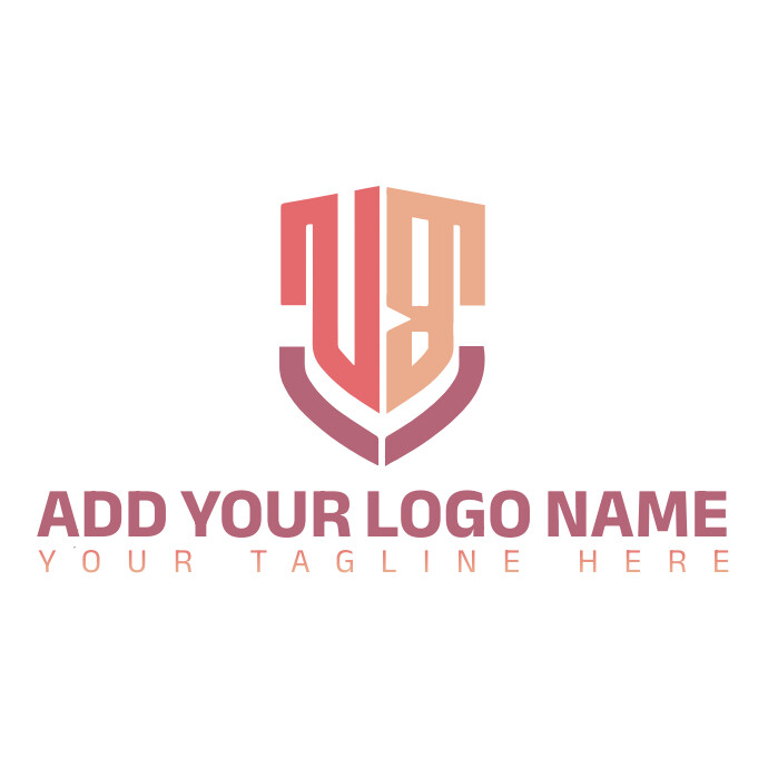 UB logo/monogram logo/emblem logo/shield logo Template PosterMyWall