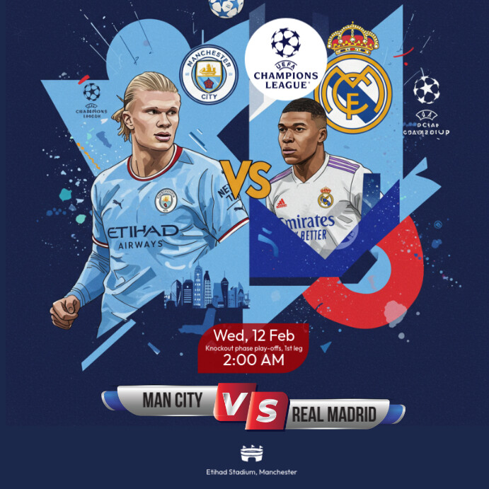 Copy of UEFA Champions League | PosterMyWall