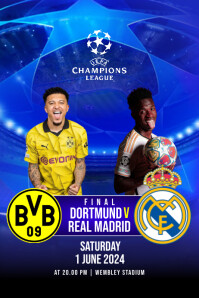 UEFA CHAMPIONS LEAGUE FINAL REAL MADRID Template PosterMyWall uefa-champions-league-final-real-madrid-template-postermywall