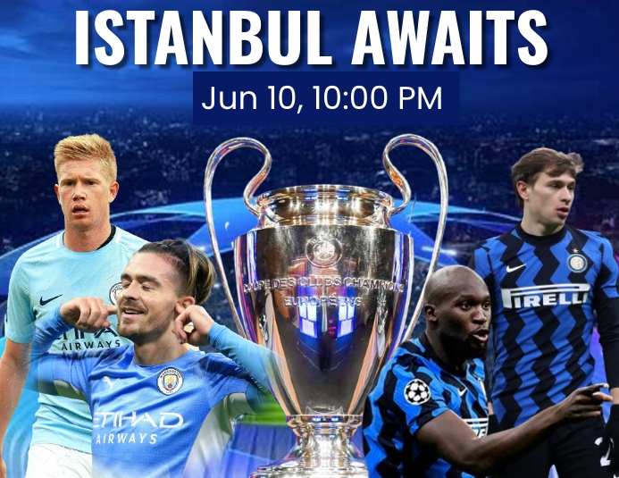 UEFA Flyer (US Letter) template