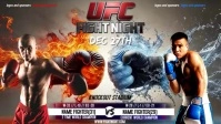 ufc boxing fight youtube thumbnail ad template