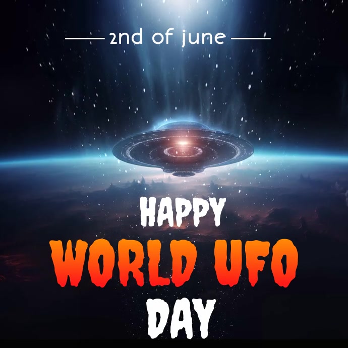 Ufo Poster, Ufo Day Flyer, Ufo Event Flyer, W template