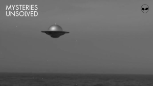 UFO talk zoom background Præsentation (16:9) template