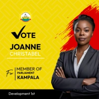 Uganda NRM Campaign Poster template