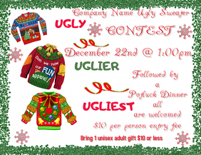 Ugly Sweater Contest