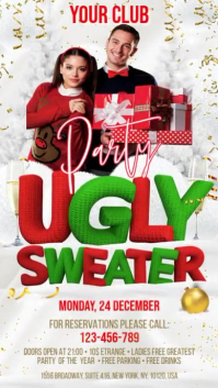 Ugly Sweater Instagram Story template