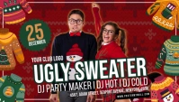 Ugly Sweater Blog Header template