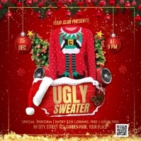 Ugly Sweater Instagram Post template