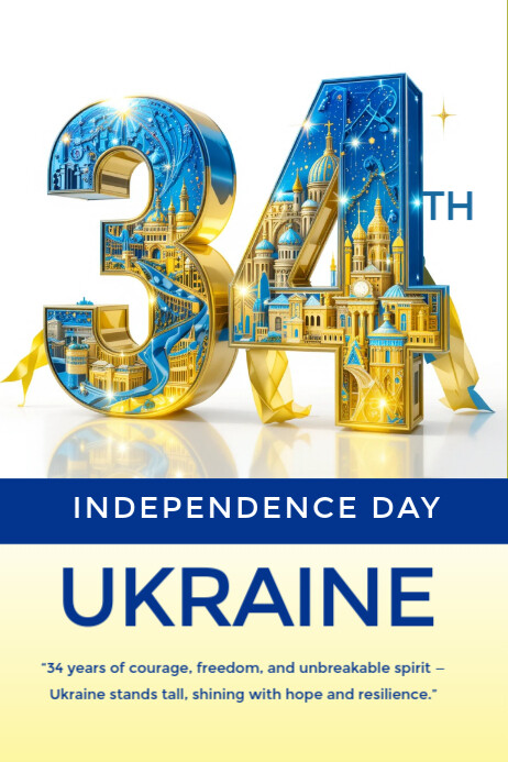 Ukraine Template | PosterMyWall