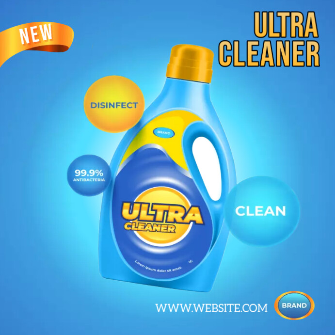 Ultra Floor Cleaning Template PosterMyWall