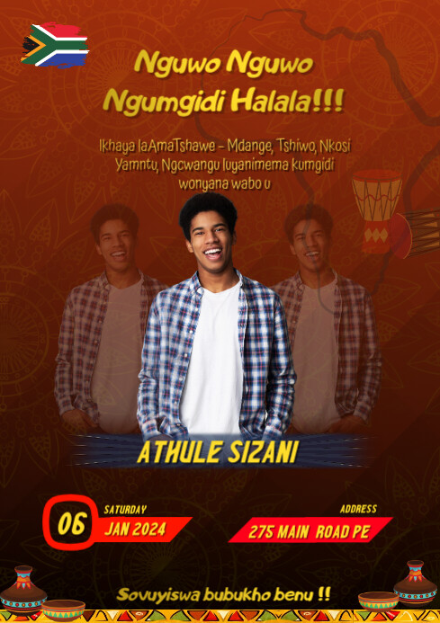 Umgidi Design 3 Template | PosterMyWall
