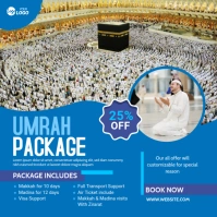 Umrah/Hajj Flyer Instagram Post template