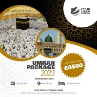 Umrah Package instagram facebook template