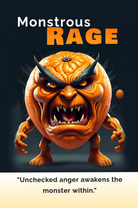 Unchecked anger Template | PosterMyWall