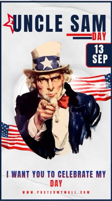 Image 9 for Uncle Sam Poster Template