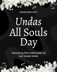 Undas All Soul's Day Instagram Portrait template