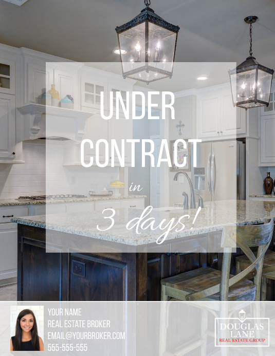 Under Contract Flyer Template | PosterMyWall