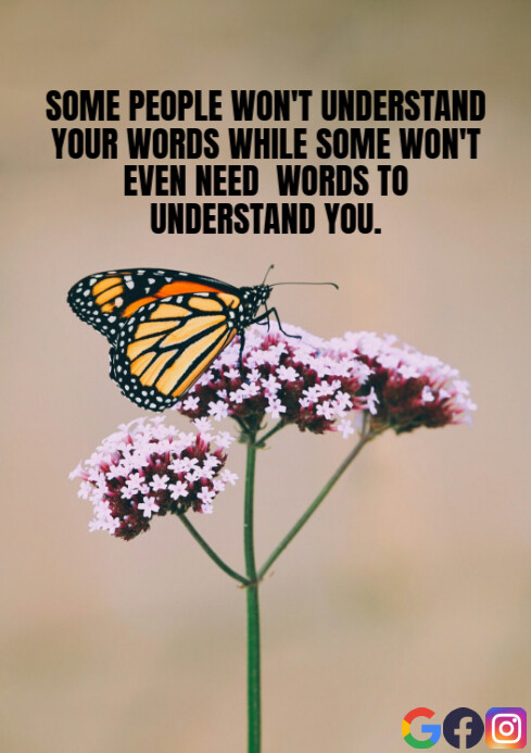 UNDERSTAND AND WORDS QUOTE TEMPLATE A1