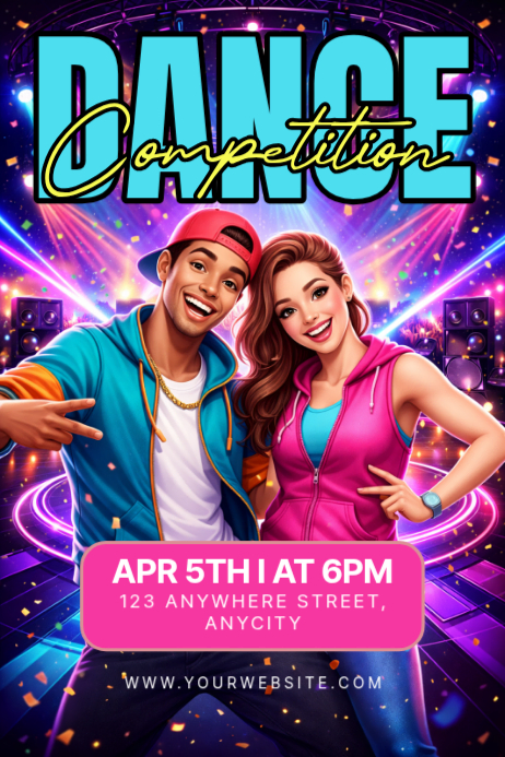 Dance Competition Posters Template | PosterMyWall