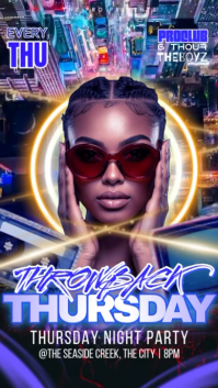 Ungu Thursday Night Party Instagram Story Video template