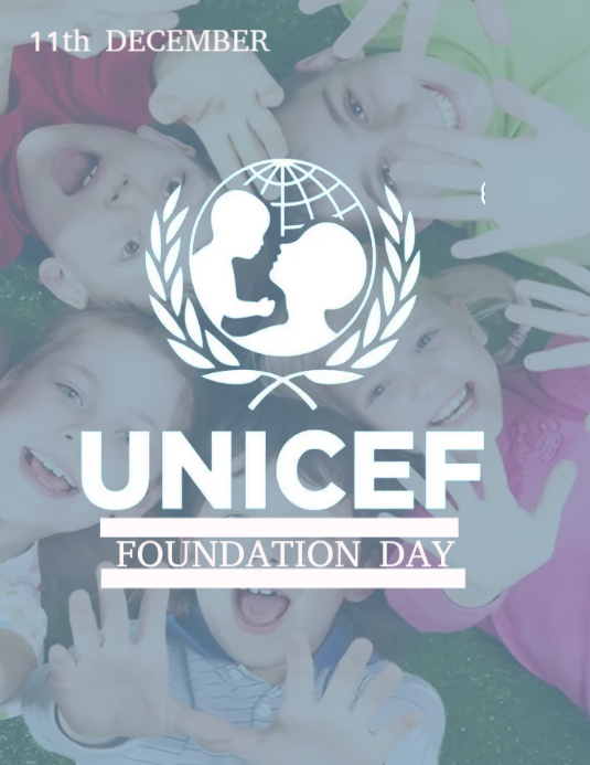 UNICEF foundation day Template | PosterMyWall