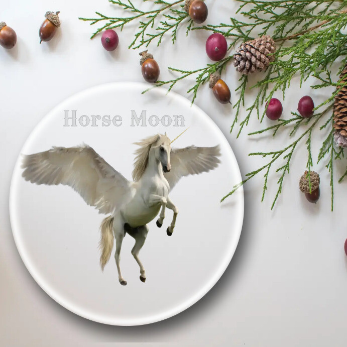 Unicorn , Horse Moon, Unicorn poster template