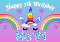 270 Unicorn Customizable Design Templates Postermywall