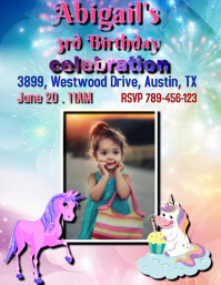 270 Unicorn Customizable Design Templates Postermywall