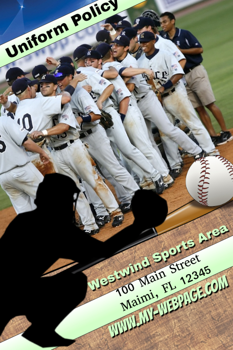 Uniform Policy Template | PosterMyWall