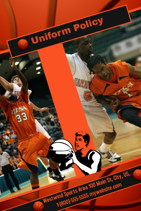 Uniform Policy Template | PosterMyWall