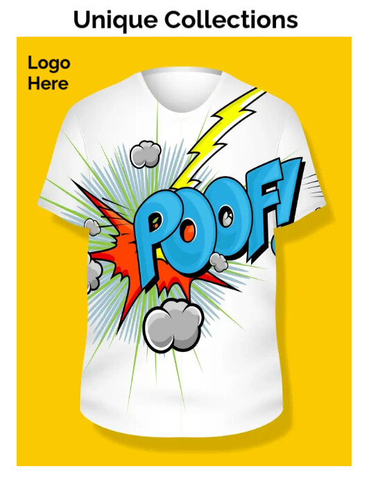 Unique Collections T-shirt Template | PosterMyWall