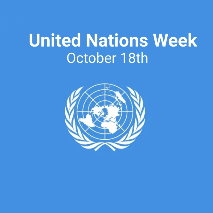 Un Week Plantilla de Semana de Las Naciones Unidas | PosterMyWall