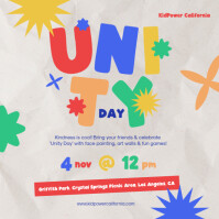 Unity Day Instagram Post Instagram-Beitrag template