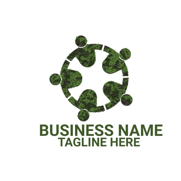 unity logo Logotipo template