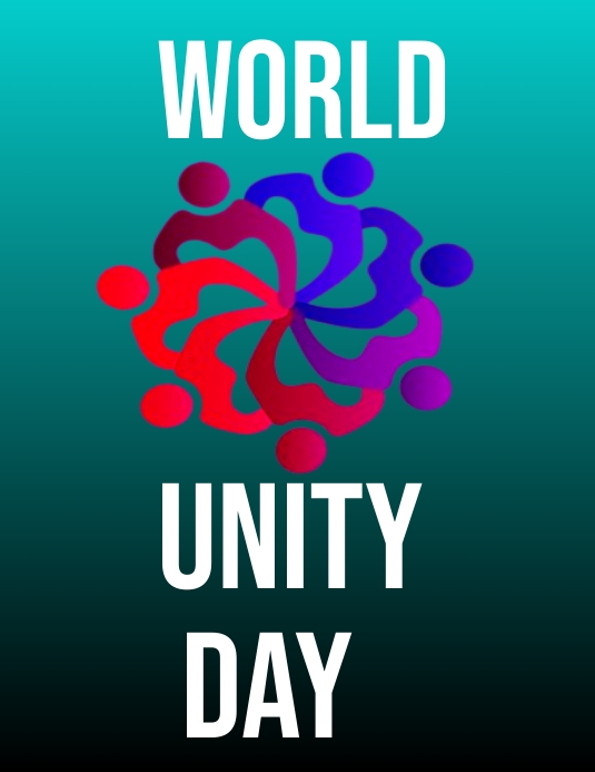 Unity world day flyers and posters Template | PosterMyWall
